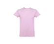 Unisex t-shirt in carded cotton, 190 g/m2, THC Ankara colour lilac