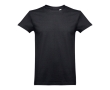 Unisex t-shirt in carded cotton, 190 g/m2, THC Ankara colour black