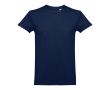 Unisex t-shirt in carded cotton, 190 g/m2, THC Ankara colour blue