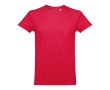 Unisex t-shirt in carded cotton, 190 g/m2, THC Ankara colour red