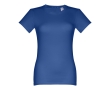 Women's fitted cotton T-shirt, 190 g/m2, THC Ankara colour royal blue