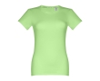Women's fitted cotton T-shirt, 190 g/m2, THC Ankara colour light-green
