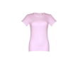 Women's fitted cotton T-shirt, 190 g/m2, THC Ankara colour lilac