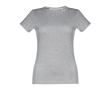 Women's fitted cotton T-shirt, 190 g/m2, THC Ankara colour grey