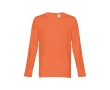 Unisex long-sleeved cotton shirt, 150 g/m2 colour honey