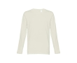 Unisex long-sleeved cotton shirt, 150 g/m2 colour pastel green