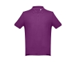 Men's cotton polo shirt in colours, 195 g/m2, THC Adam  colour purple