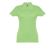 Women's cotton polo shirt in many colours, 195 g/m2 colour light-green