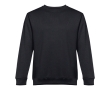 Unisex cotton and polyester sweatshirt, 300 g/m2 colour black