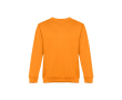 Unisex cotton and polyester sweatshirt, 300 g/m2  colour orange