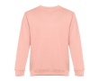 Unisex cotton and polyester sweatshirt, 300 g/m2 colour salmon