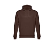 Unisex hooded sweatshirt, 320 g/m2, THC Phoenix colour dark brown