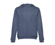 Cotton sweatshirt, 320 g/m2, THC Amsterdam colour marbled blue
