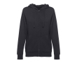 Women's cotton & polyester sweatshirt, 320 g/m2 colour black