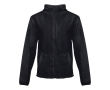 Fleece and polyester jacket, 260 g/m2, THC Helsinki colour black
