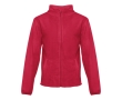 Fleece and polyester jacket, 260 g/m2, THC Helsinki colour red