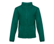 Fleece and polyester jacket, 260 g/m2, THC Helsinki colour dark green