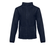 Fleece and polyester jacket, 260 g/m2, THC Helsinki colour navy-blue