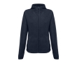 Women's fleece and polyester jacket, 260 g/m2, THC Helsinki colour navy-blue