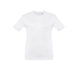 Children's cotton t-shirt, 150 g/m2, THC Quito colour white