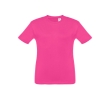 Children's cotton t-shirt, 150 g/m2, THC Quito colour fuchsia