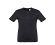 Children's cotton t-shirt, 150 g/m2, THC Quito colour black