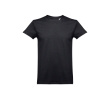 Children's cotton T-shirt, 190 g/m2, THC Ankara Kids WH colour black