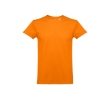 Children's cotton T-shirt, 190 g/m2, THC Ankara Kids WH colour orange