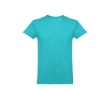 Children's cotton T-shirt, 190 g/m2, THC Ankara Kids WH colour turquoise