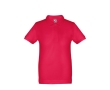 Cotton polo shirt for children, 195 g/m2, THC Adam Kids colour red