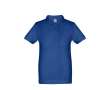 Cotton polo shirt for children, 195 g/m2, THC Adam Kids colour royal blue