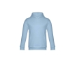 Kid's cotton & polyester sweatshirt, 320 g/m2 colour pastel blue
