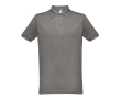 Cotton and polyester polo shirt in full colour, 200 g/m2 colour dark grey