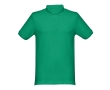 Cotton polo shirt in many colours, 240 g/m2, THC Monaco colour green