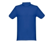 Cotton polo shirt in many colours, 240 g/m2, THC Monaco colour royal blue