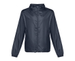 Unisex polyester windbreaker jacket, 65 g/m2 colour navy-blue