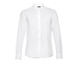 Men's fitted long-sleeved shirt, 115 g/m2, THC Paris colour white