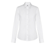 Women's cotton and polyamide shirt, 115 g/m2, THC Paris colour white