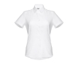 Women's cotton polyester oxford shirt, 130 g/m2 colour white