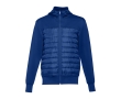 Hooded polyester jacket, 280 g/m2, THC Skopje colour royal blue