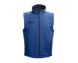Softshell polyester and elastane gilet, 280 g/m2, THC Baku colour royal blue