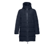 Padded unisex polyester parka, THC Brussels colour navy-blue