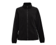 Women's full colour fleece jacket, 300 g/m2, THC Gama colour black