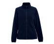 Women's full colour fleece jacket, 300 g/m2, THC Gama colour dark blue