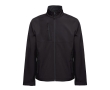 Waterproof polyester and elastane jacket, 280 g/m2 colour black