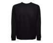 Unisex plush cotton sweatshirt, 240 g/m2, THC Colombo colour black