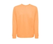 Unisex plush cotton sweatshirt, 240 g/m2, THC Colombo colour coral
