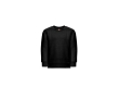 Children's polyester sweatshirt, 300 g/m2 colour black