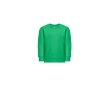 Children's polyester sweatshirt, 300 g/m2 colour green