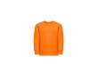 Children's polyester sweatshirt, 300 g/m2 colour orange